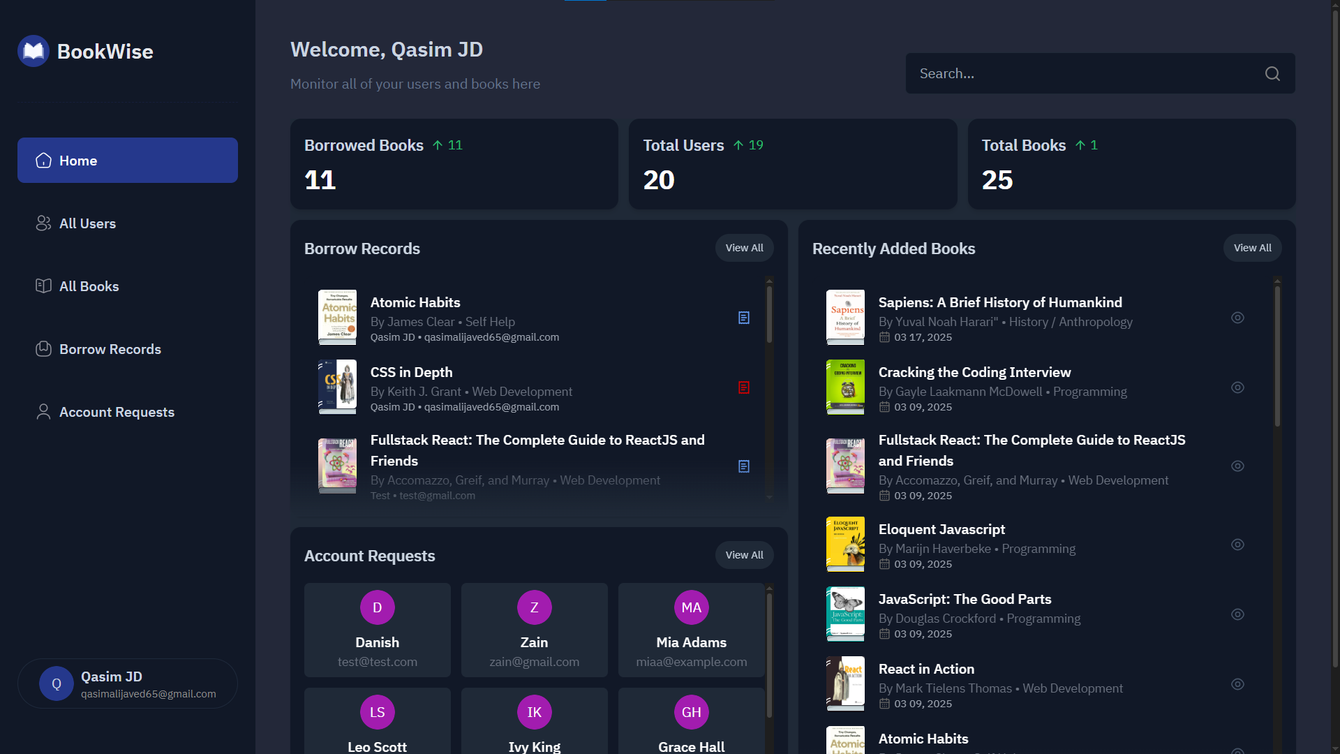 University Library Management System