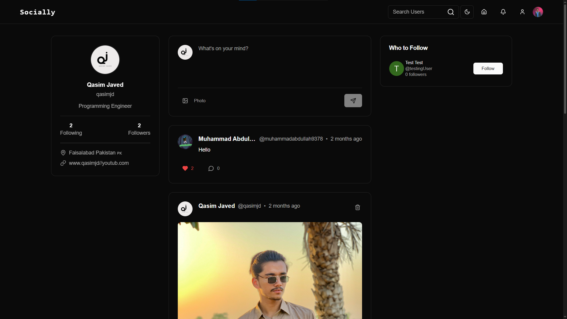 Socially – Real-Time Social Platform